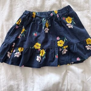 Carter’s Girls Floral Navy Skort size 4